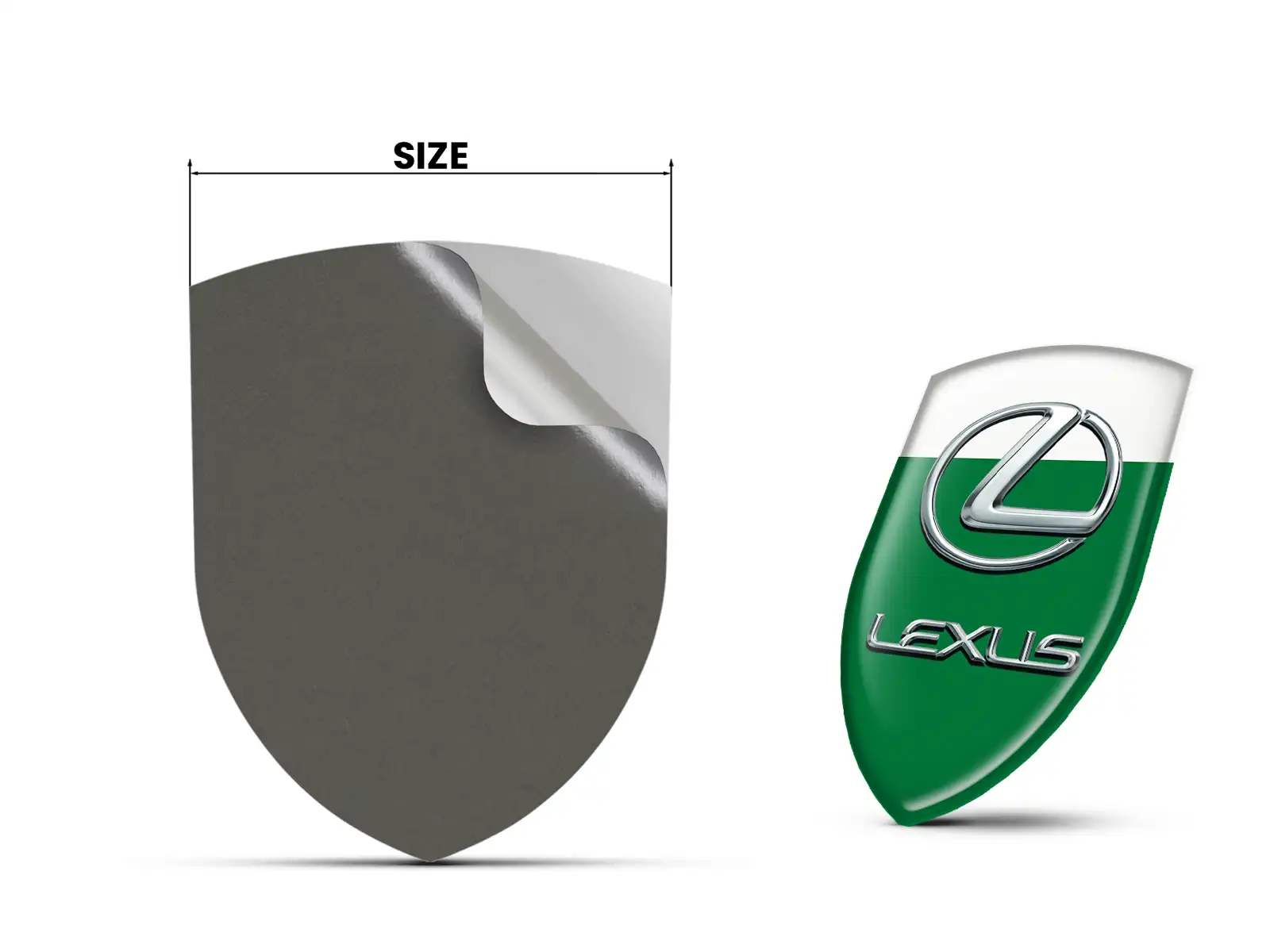 Lexus Décalcos Fenêtre Auto Stylé Max Pro Durable Édition